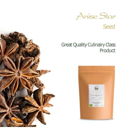 Organic Anise Star Seed Tea - Illicium Verum Herbal Infusion 200g - Buy Online on SooperMarket.com