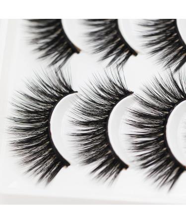 20 Pairs 3D Mink Eyelashes - Fluffy & Dramatic 17-18mm False Lashes for Wholesale Makeup - Buy Online on SooperMarket.com
