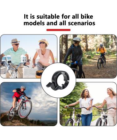 Thapncow 120dB Aluminum Alloy Bicycle Bell - Innovative Bike Horn for MTB & Mountain Biking - 2024 Upgrade for 22-31.8mm Handlebars - Buy Online on SooperMarket.com