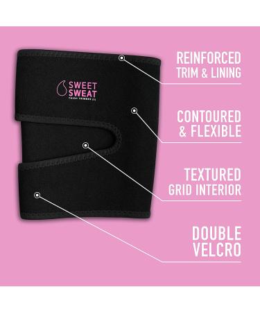 Sweat Slimming Thigh Trimmers for Men & Women | Sports Research | Medium Pink - Buy Online on SooperMarket.com