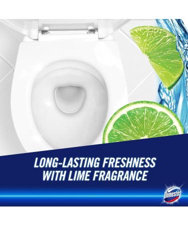 Domestos Power 5 Lime Toilet Rim Block - 55g | Up to 300 Flushes | 3x More Limescale Prevention | Pack of 1 - Buy Online on SooperMarket.com