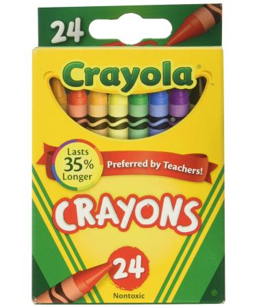 Crayola Crayons 24 In A Box (Pack of 6) 144 Crayons in total