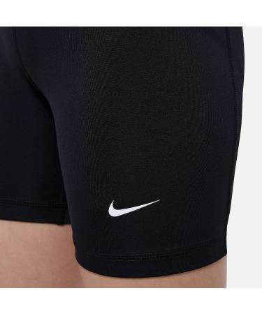 Nike Girls' Shorts G NP DF 5in | Black/White | Ages 12-13 | International Shipping Available - Buy Online on SooperMarket.com
