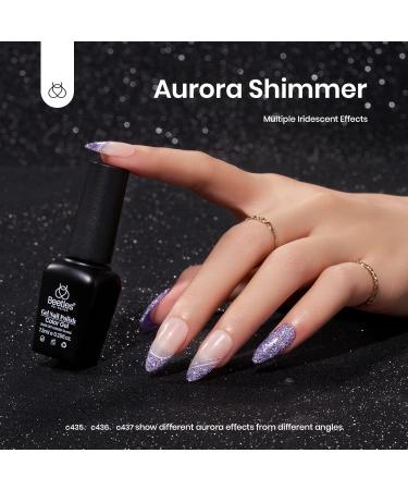 Beetles Reflective Glitter Gel Nail Polish Kit - 6 Holographic Colors for Sparkling Manicures - Buy Online on SooperMarket.com
