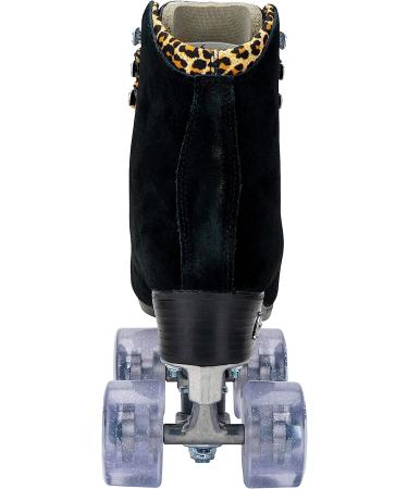 Moxi Panther Roller Skates - Stylish Black Suede Womens Skates | Size 7 - Buy Online on SooperMarket.com