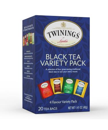 Twinings Black Tea Variety Pack 20 Tea Bags 1.41 oz (40 g)