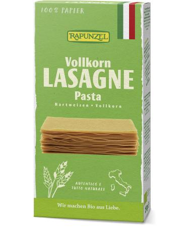 Rapunzel Organic Lasagne Sheets Whole Grain (6 x 250 gr) 250 g (pack of 6)