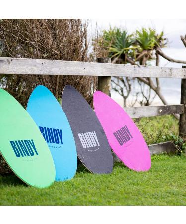 BINDY Australia 41 Kids Skimboard with Storage Bag - Durable Wooden Beach Board for Beginners - Lightweight Bodyboard with EVA Grip Pad - Buy Online on SooperMarket.com