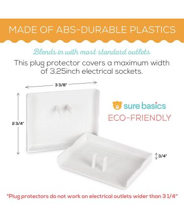 Electrical Outlet Covers Baby Proofing - Bigger Size Prevents Choking Hazard  12 - Buy Online on SooperMarket.com