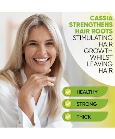 Davis Finest Cassia Obovata Powder 250g - 100% Pure & Natural Blonde Hair Dye & Conditioner - Buy Online on SooperMarket.com