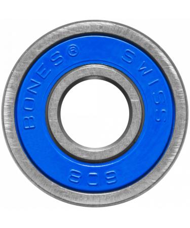 Bones Super Swiss 6 Skateboard Bearings 8-Pack with Speed Cream | High Performance Bearings for Skateboards - Buy Online on SooperMarket.com