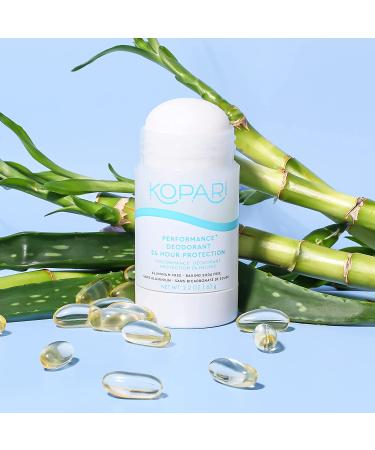 Kopari Performance Plus Natural Deodorant | 24-Hour Odor Protection, Vegan & Cruelty-Free, Baking Soda Free - 2 oz - Buy Online on SooperMarket.com
