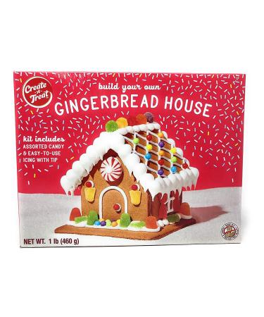 Create-A-Treat E-Z Build Medium Gingerbread House Kit