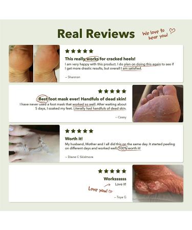 PURDERM Shiny & Soft Foot Peeling Mask (6 Pack) - Exfoliating Treatment for Cracked, Dry, Callused Feet - Removes Dead Skin & Reveals Baby Soft, Smooth Skin - Lemon & Natural Botanical Extracts - Buy Online on SooperMarket.com