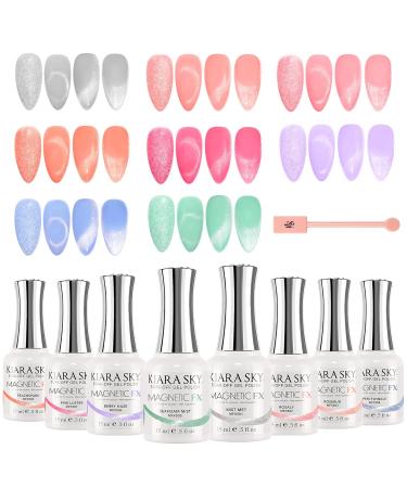 KIARA SKY Soak Off Gel Polish - UV LED Magnetic FX (Mist Me) 0.15 fl oz - International Shipping Available - Buy Online on SooperMarket.com