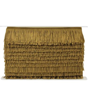 Expo International 10 Yards Gold 2 Chainette Fringe Trim - Premium Quality - Buy Online on SooperMarket.com