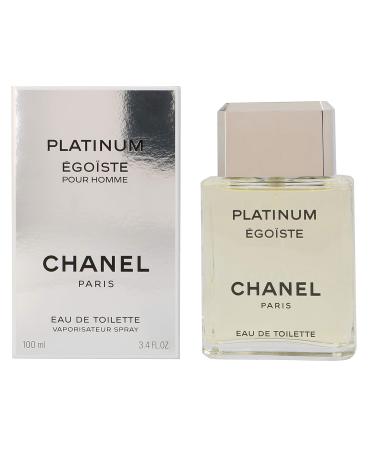 Egoiste Platinum by Chanel for Men Eau De Toilette Spray 3.4 Ounce 3.4 Fl Oz (Pack of 1) - Buy Online on SooperMarket.com