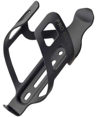 PRO BIKE TOOL Bike Water Bottle Holder - Lightweight and Strong Bicycle Water Bottle Cage with Secure Retention System, Bike Bottle Holder for Road and Mountain Bikes (MTB) - Universal Bottle Cage Matte Black