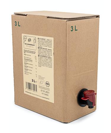 KoRo - Organic pure ginger juice bag-in-box 3L
