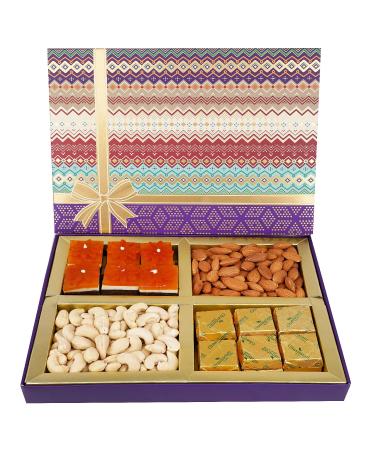 Jaiccha Ghasitaram Dryfruits Hamper-Fruit n Nut Dryfruit Box with Mango and Mewa Bites 500 gms |Gift for Diwali Holi Rakhi Valentine Christmas Birthday Anniversary Her Him|