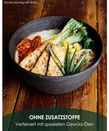 Shop Tada Vegan Miso Ramen Set - Traditional & Spicy Broth Noodles & Seasoning Paste - 4x350ml - International Shipping Available - Buy Online on SooperMarket.com