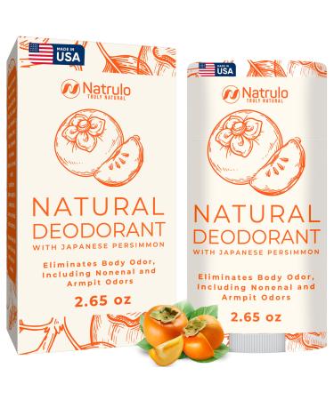Persimmon Deodorant All-Natural Whole Body Deodorant for Women and Men Japanese Persimmon Extract Helps to Eliminate Body Odor and Nonenal Odor Aluminum Free Long Lasting Made in USA