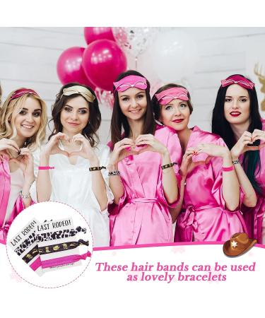 Cowgirl Bachelorette Hair Ties - 30 Pieces - Last Rodeo Favors & Gifts - 3 Styles - Buy Online on SooperMarket.com