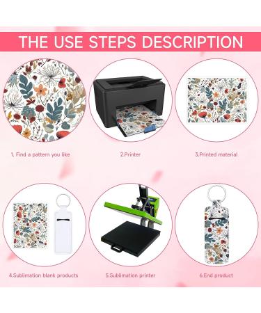 Valyria Sublimation Blanks Chapstick & Lipstick Holder Keychains Bulk Pack - White Rectangle (20 Pcs) - Buy Online on SooperMarket.com