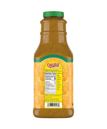 Cholula Green Pepper Hot Sauce 64 fl oz - Bulk Container of Green Jalapeno Hot Sauce for Eggs, Chicken & More - 64 Fluid Ounces - Buy Online on SooperMarket.com