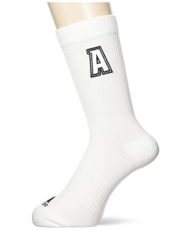 adidas Unisex Embroidered Socks socks M white/black