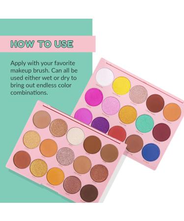 Kimchi Chic Beauty The Happy Palette - I am Feeling Sweet | Shop Internationally for Vibrant Colors - Buy Online on SooperMarket.com