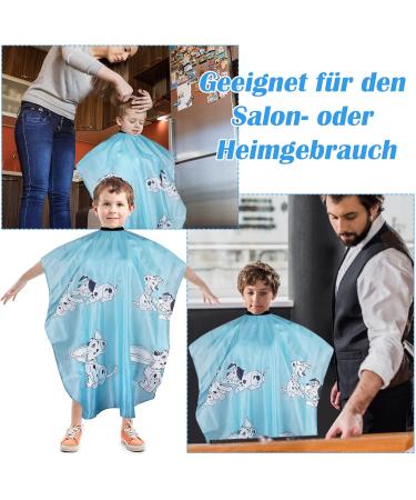 Vokmon Adjustable Children s Haircut Cape - Stylish Animal Pattern Salon Cloak for Boys & Girls | Perfect for Hairdressing & Styling - Buy Online on SooperMarket.com