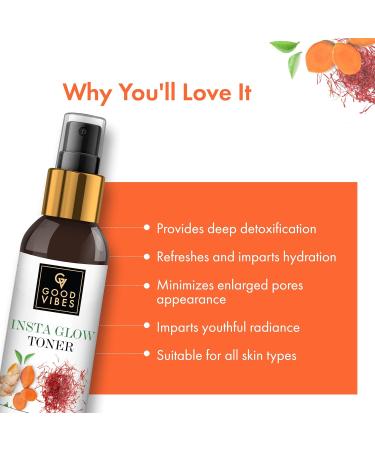 Good Vibes Ubtan Toner | Refreshing & Hydrating Face Toner for All Skin Types | 120ml Detoxifying Skincare - Buy Online on SooperMarket.com