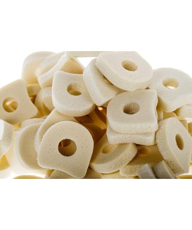 Thick Soft White IP Foam Corn Pad Toe Separators (100 Pack) - 1 1/8 x 7/8 - Pain Relief and Comfort for Corns - Buy Online on SooperMarket.com
