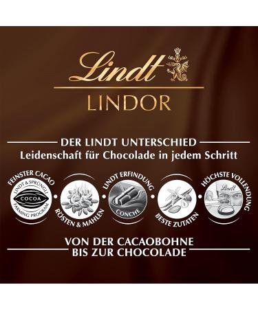 Lindt Lindor Chocolate Mixture - 137g Bag | Milk Dark White & Hazelnut Pralines | Perfect Gift for Chocolate Lovers - Buy Online on SooperMarket.com