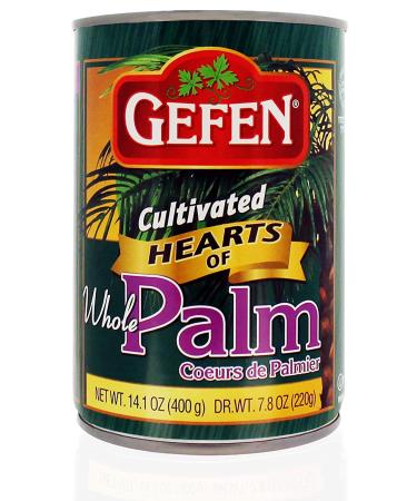 Gefen Premium Cultivated Whole Hearts of Palm 14.1 oz (2 Pack) - Low Sodium, Low Carb, Gluten Free, Kosher Certified, Vegan - Product Of Ecuador - Buy Online on SooperMarket.com