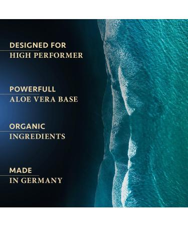 3-in-1 Mens Aftershave Balm Moisturiser & Hair Gel 200ml - Aloe Vera Gel with Hyaluronic Acid - Skin Care Face Moisturiser for Men - Post Shave Balm - Natural Mens Hair & Skincare - Satin Naturel - Buy Online on SooperMarket.com