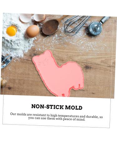 MAGICLULU Fondant Mold 2pcs Alpaca Cake Mold Chocolate Baking Supplies Silica Gel 3D Baking Mold - Buy Online on SooperMarket.com