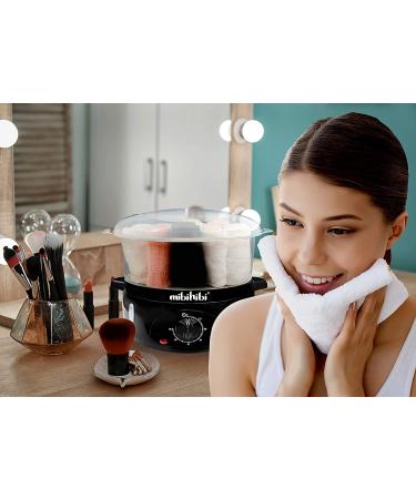 Home Hot Towel Steamer & Warmer - 15 Towel Capacity, 10-15 Min Heat Up, 60 Min Auto Off, 800W - Ideal for Facials, Pedicures, Manicures - Buy Online on SooperMarket.com