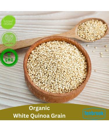 Organic White Quinoa Grain 500g | Certified Organic by Fenbrook Organic - Buy Online on SooperMarket.com