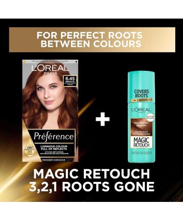 L'Oreal Paris Preference 6.45 Brooklyn Hair Dye - Long Lasting & Luminous Permanent Colour - Buy Online on SooperMarket.com