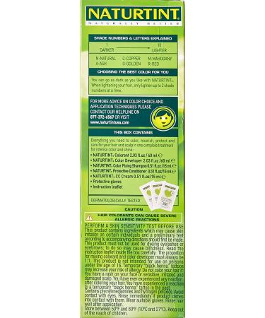 Naturtint Permanent Hair Color 1N Ebony Black - 5.6 fl oz (165 ml) | Organic & Ammonia-Free - Buy Online on SooperMarket.com