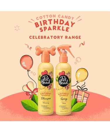 Pet Head Dog Shampoo 300ml - Birthday Sparkle Vegan & Hypoallergenic for Sensitive Skin Perfect Gift for Dogs & Puppies - Buy Online on SooperMarket.com