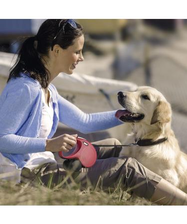 Flexi Classic Retractable Dog Leash 16 ft - Durable Black Leash for Dogs | Best Pet Supplies Online - Buy Online on SooperMarket.com