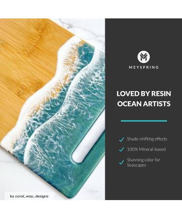 MEYSPRING Mermaid Dust Mica Powder for Epoxy Resin - 50g | Resin Art Color Pigment for Epoxy and UV Resin - Buy Online on SooperMarket.com