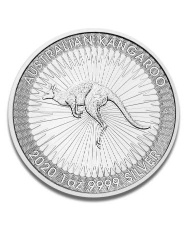 Silver coin Kangaroo - 2020-1 ounce - freshly minted - individually packed in coin capsule