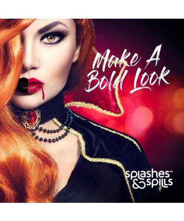 Red & Black Lip Gloss - Luxurious Vibrant Color with Full Coverage and Shiny Finish - Buy Online on SooperMarket.com
