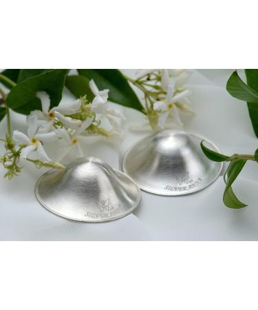 Original Silver Nursing Cups - X-Large Nipple Shields for Breastfeeding & Newborn Essentials | No Nipple Cream Needed - Buy Online on SooperMarket.com