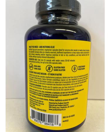 Saltstick Electrolyte Caps Buffered Electrolyte Salts 100 Capsules - Buy Online on SooperMarket.com