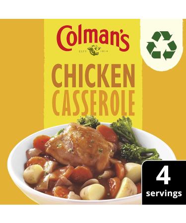 Colman's Chicken Casserole Recipe Mix - 40g | Easy & Quick Meal Solution - Buy Online on SooperMarket.com